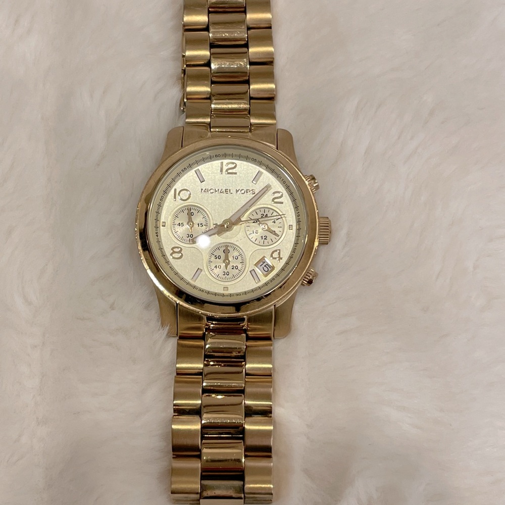Gold Michael Kors Watch